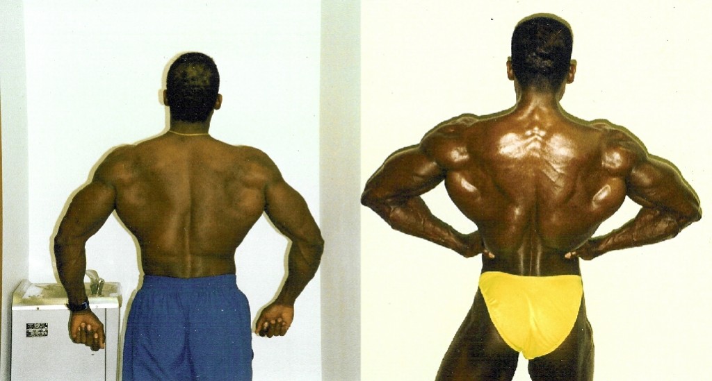 Back repose - back lat spread before-n-after
