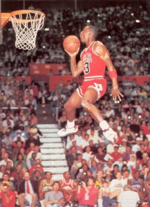 Michael Jordan hangtime