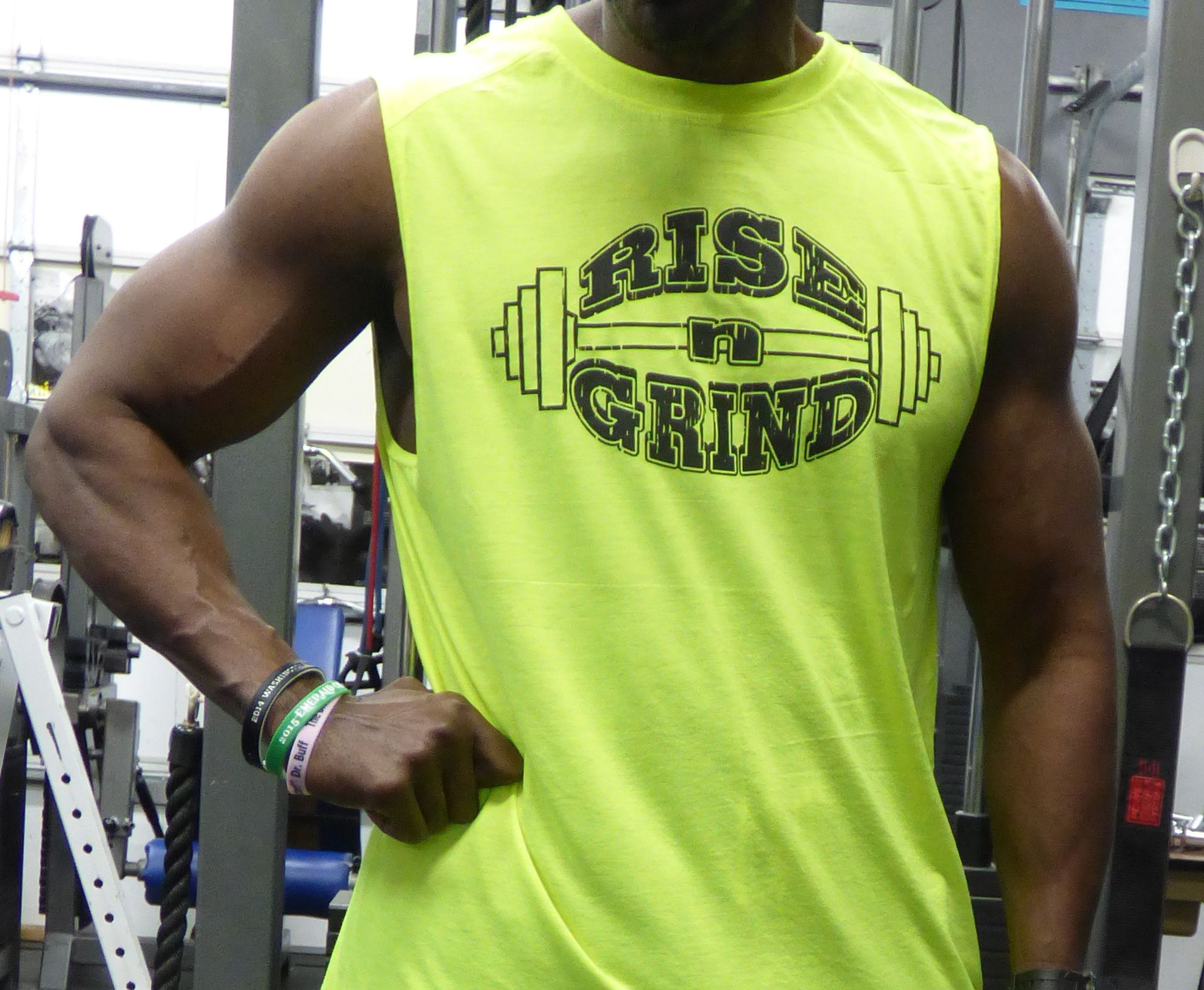 Men's 'Rise-n-Grind' muscle shirt