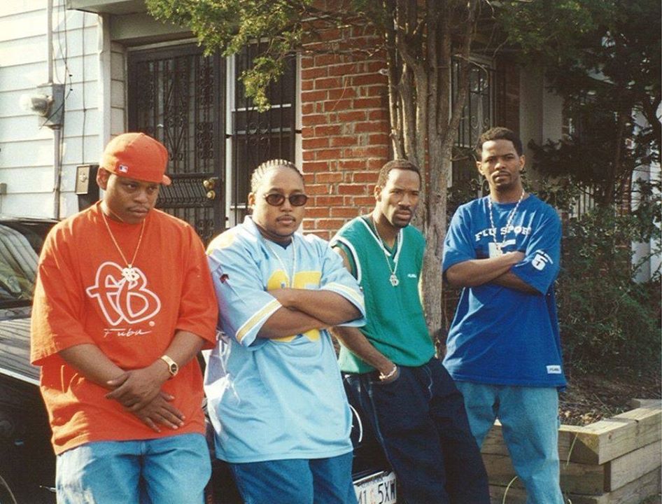 My FUBU partners and me returning to our old stomping grounds of Hollis, Queens circa 1999